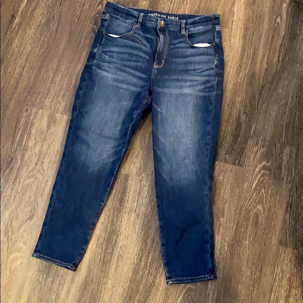 American Eagle Curvy High Rise Jegging Crop